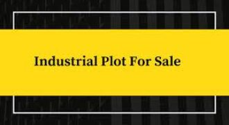4000 Sqft Industrial plot for sale in POR.